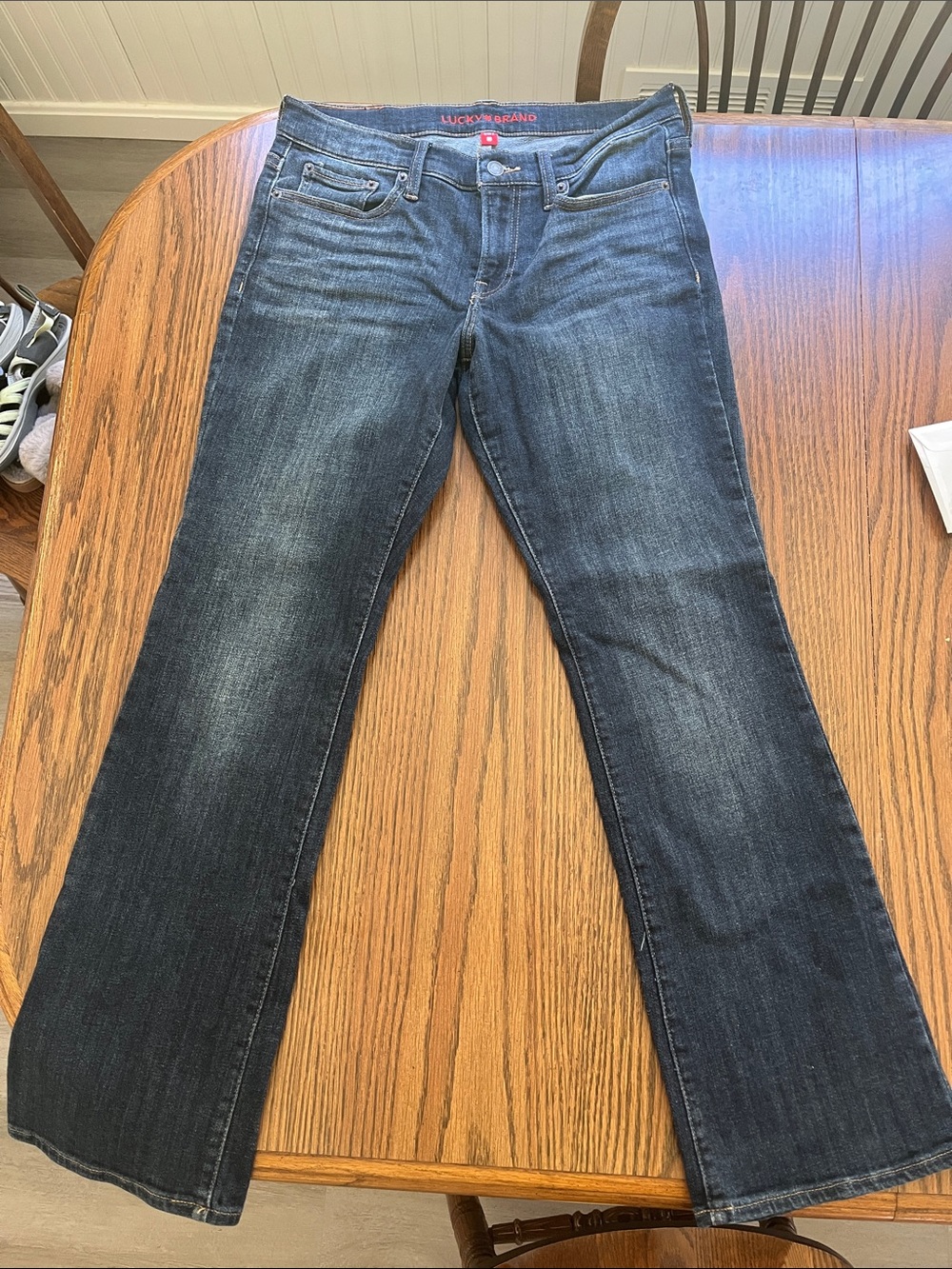 Lucky Brand Dark Blue Flare Jeans